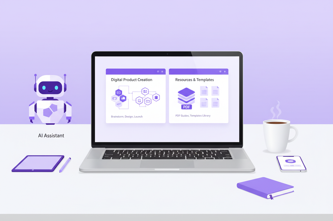 Notion + IA : comment créer et vendre un produit digital en 2026  MBQ Store