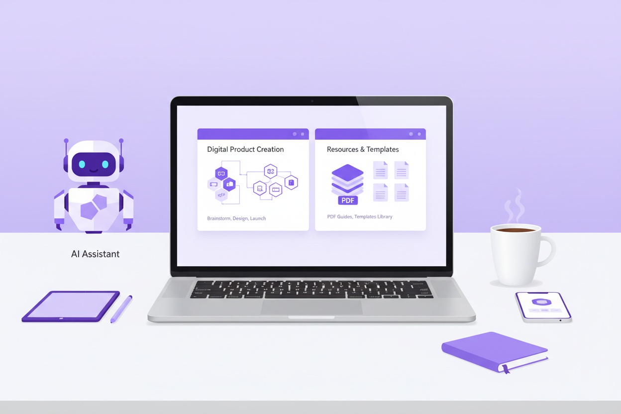 Notion + IA : comment créer et vendre un produit digital en 2026  MBQ Store