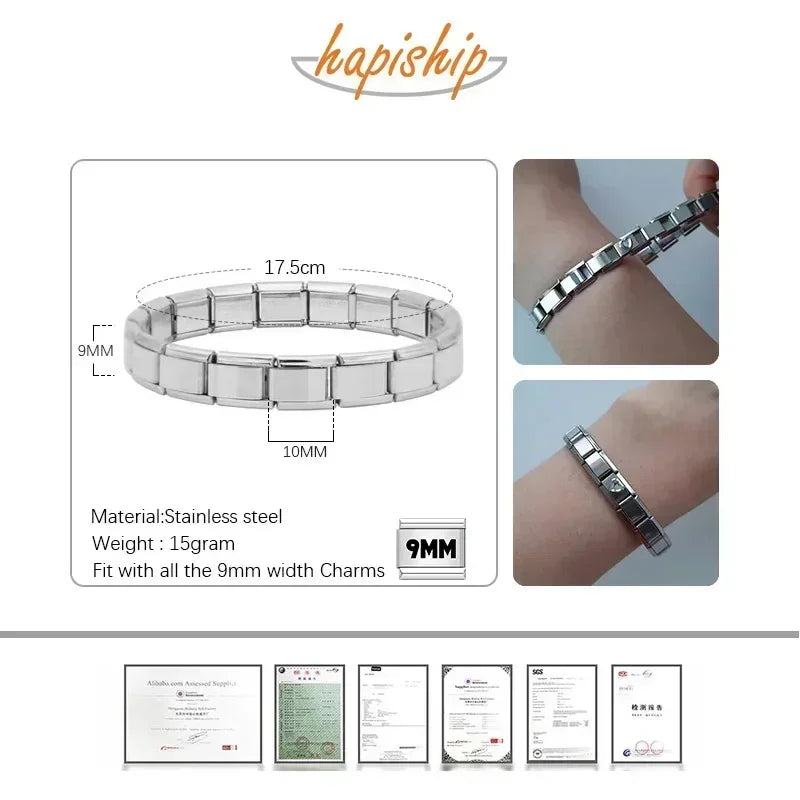 Bracelet Élastique Acier Inoxydable – Or, Argent & Or Rose