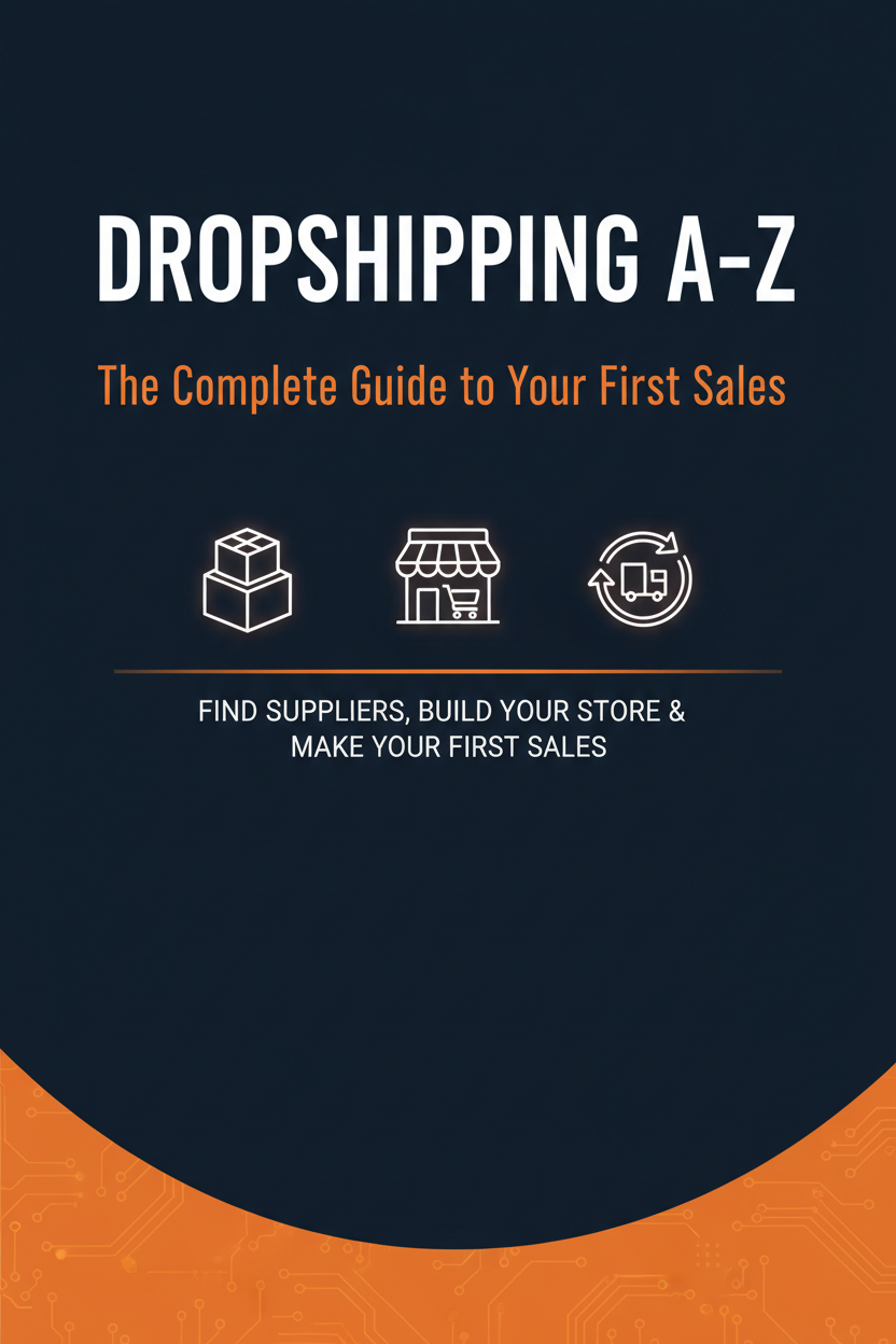 Dropshipping A-Z - Complete Guide Ebook Cover