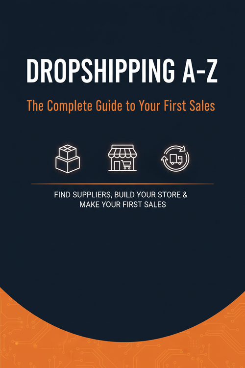Dropshipping A-Z - Complete Guide Ebook Cover